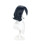 Black Clover Secre Swallowtail Cosplay Wig Blue Grey Wavy Hair