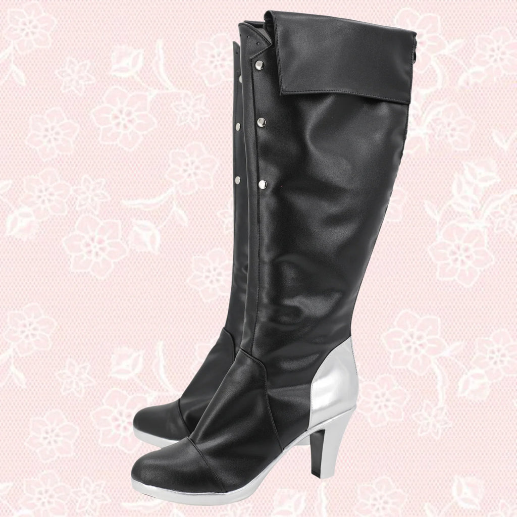 FGO Percival Cosplay Boots High Heel Shoes Custom Made