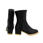 Arknights Mostima Cosplay Boots Black Shoes