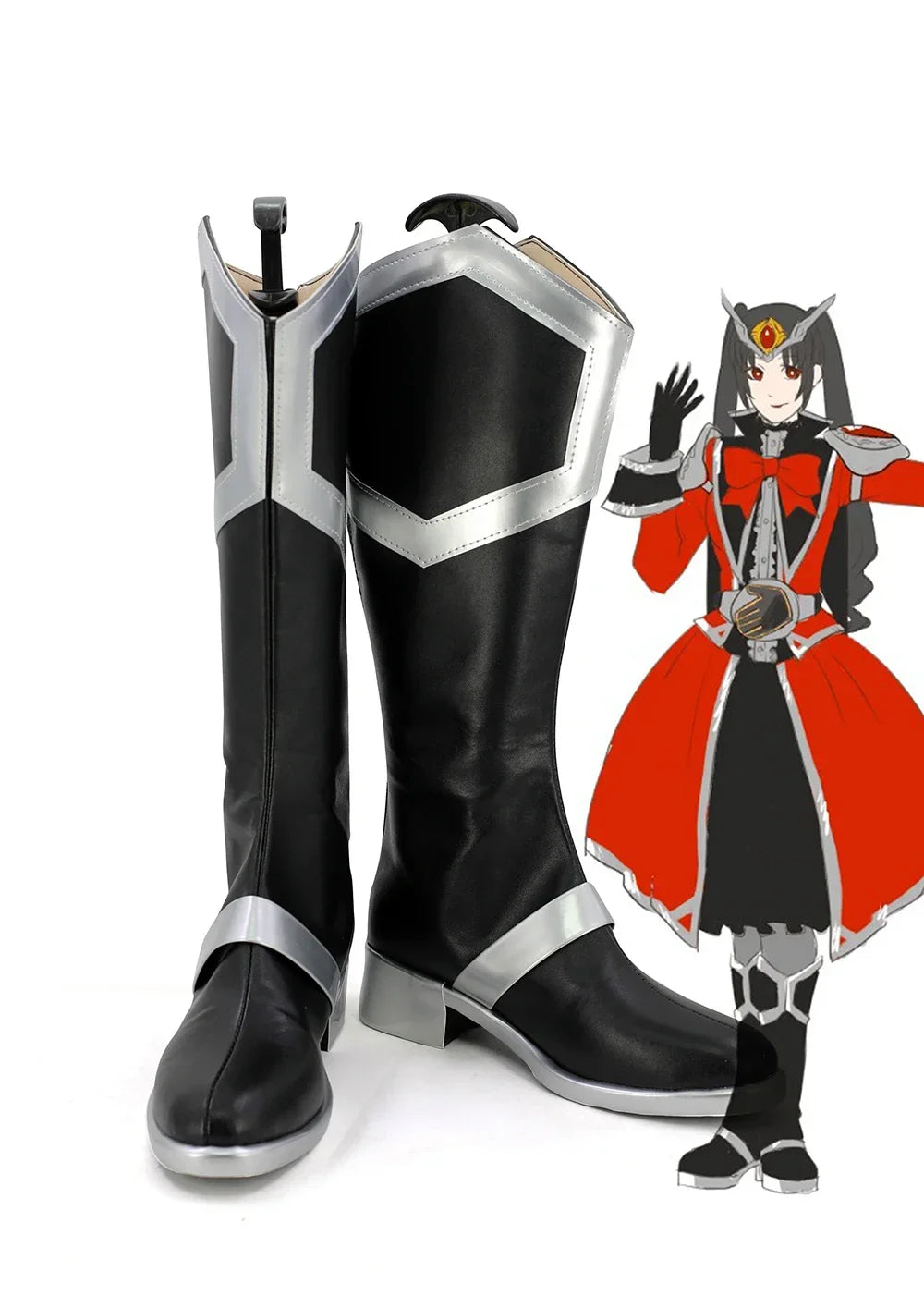 Custom Made Kamen Rider Female Wizard Cosplay Boots & Shoes | MiDicosplay