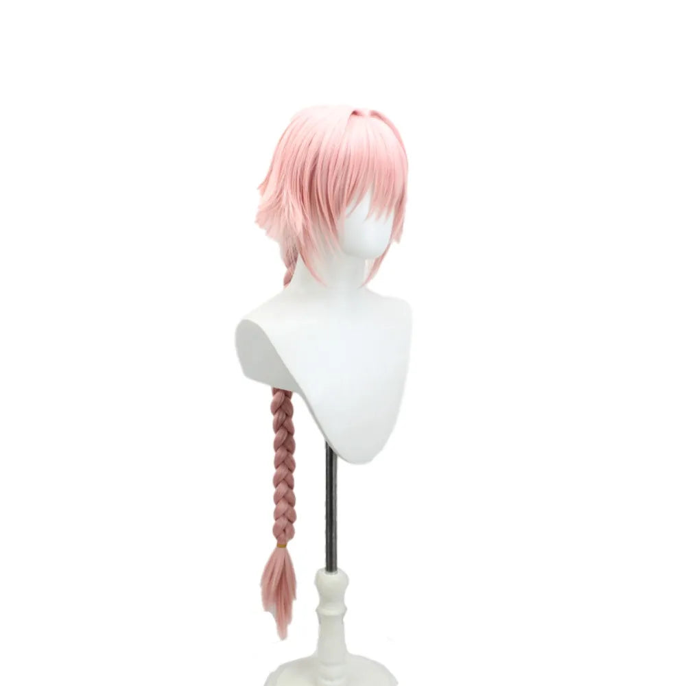 FGO Astolfo Cosplay Wig Pink White Hair