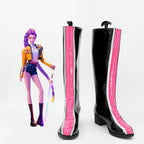 KPop Demon Hunters Rumi Cosplay Shoes Black Boots Custom Made