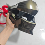 Overwatch Genji Shadow Skin Cosplay Mask Helmet with Dreadlocks