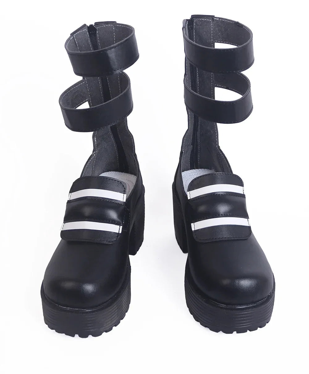 My Hero Academia Himiko Toga Cosplay Boots High Heels Shoes