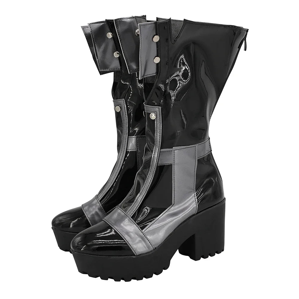 Arknights Lappland Cosplay Boots High Heel Shoes