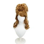 Lady Gaga Die With a Smile Inspired Long Curly Hair Cosplay Wig Retro 60s 70s Vintage Style