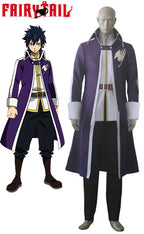 Costume de cosplay de Gray Fullbuster de Fairy Tail, confectionné sur mesure, tenue de l'équipe A (anime)