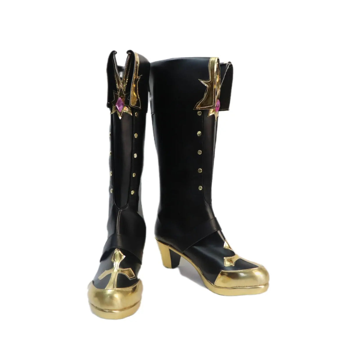 FGO Edmond Dantes Cosplay Shoes Black Boots