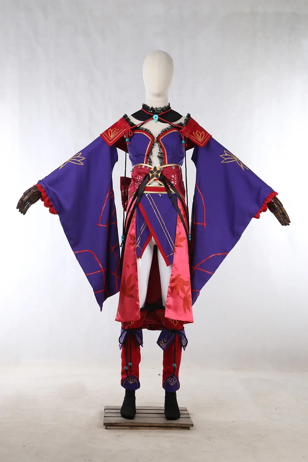 Fate Grand Order Miyamoto Musashi Cosplay Costume Full Set