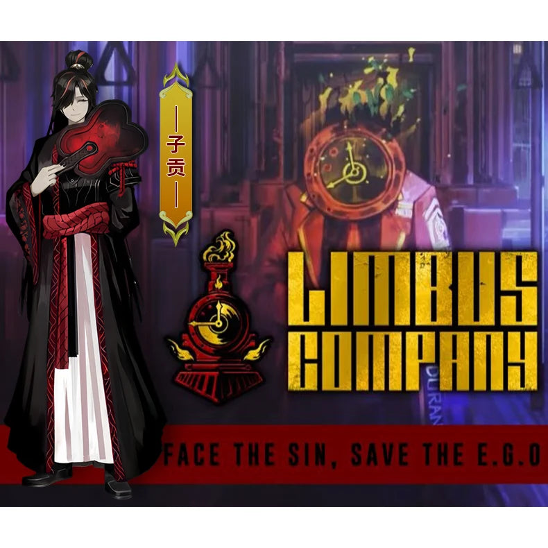 Limbus Company Zigong Cosplay Costume Full Set Custom Made