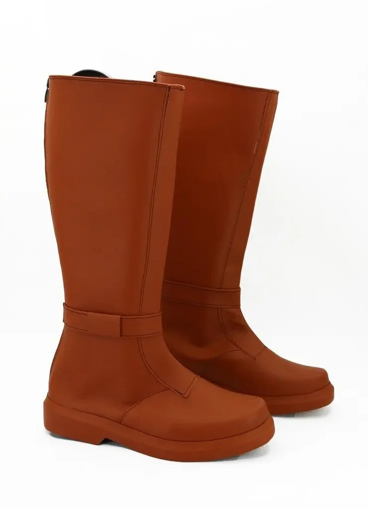 Star Wars Obi Wan Kenobi Cosplay Boots Red Shoes