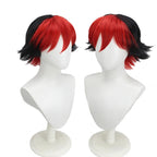 Zenless Zone Zero Wild Yendo Cosplay Wig Spiky Black Red Short Hair