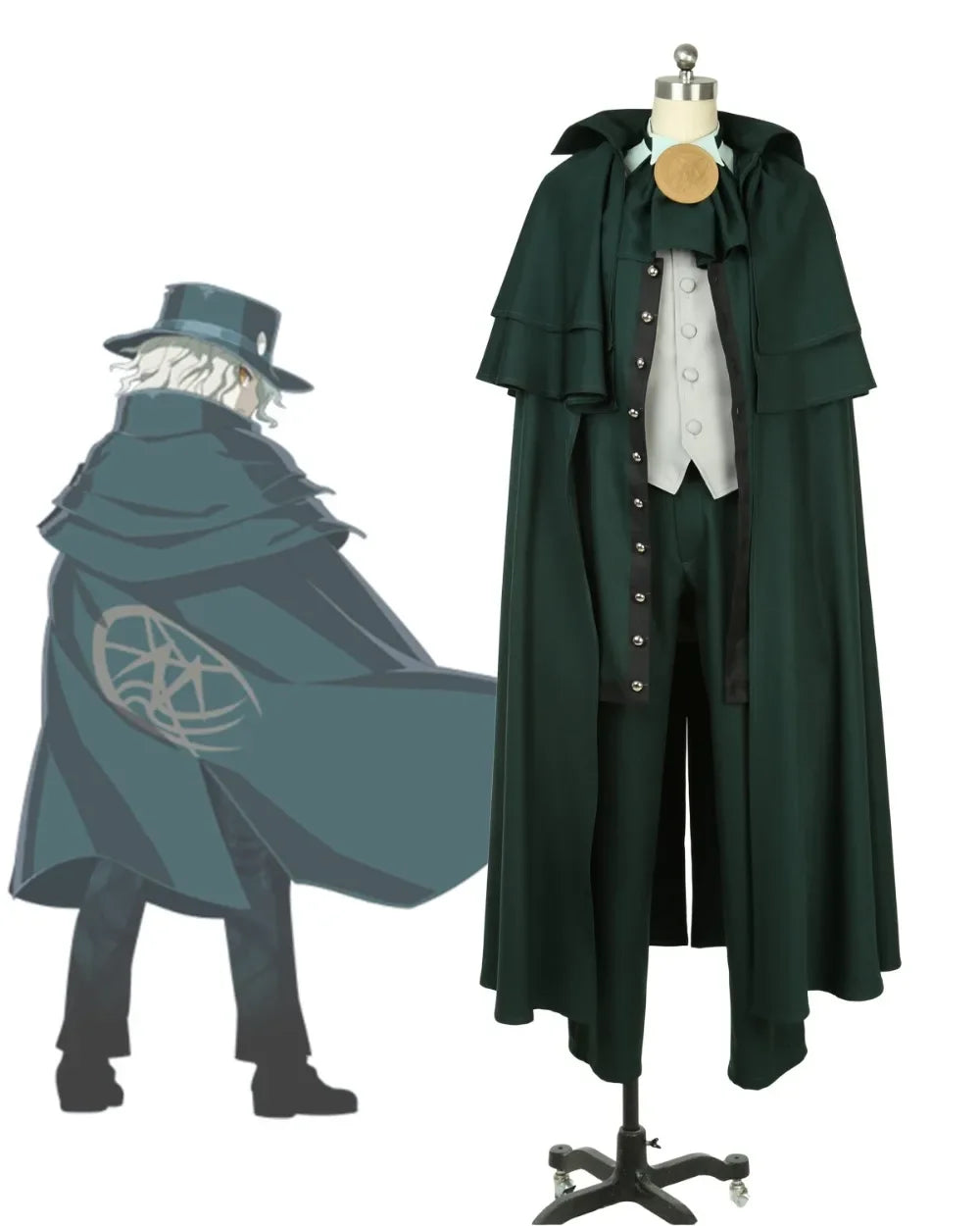 Fate Grand Order Edmond Dantes Cosplay Costume FGO Monte Cristo Cosplay Custom Made