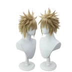 FF7 Final Fantasy7 Cloud Strife Cosplay Wig Blonde Spiky Hair