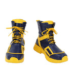Kpop Demon Hunters Zoey Cosplay Shoes Blue Boots Custom Made