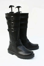 Final Fantasy XIII Hope Estheim Cosplay Shoes Black Boots
