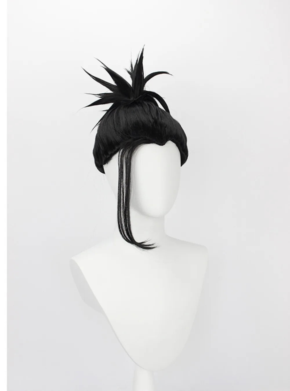 Bungo Stray Dogs Gin Akutagawa Cosplay Wig Single Ponytail Anime Hair