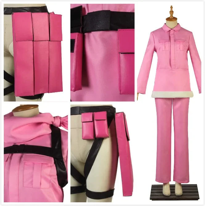 Sword Art Online LLENN Cosplay Costume Pink Uniform