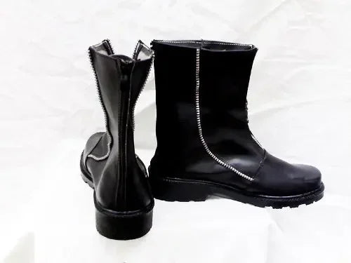 Final Fantasy 7 Cloud Strife Cosplay Boots Black Shoes Custom Made