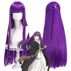 Frieren Beyond Journey's End Fern Cosplay Wig Long Purple Hair