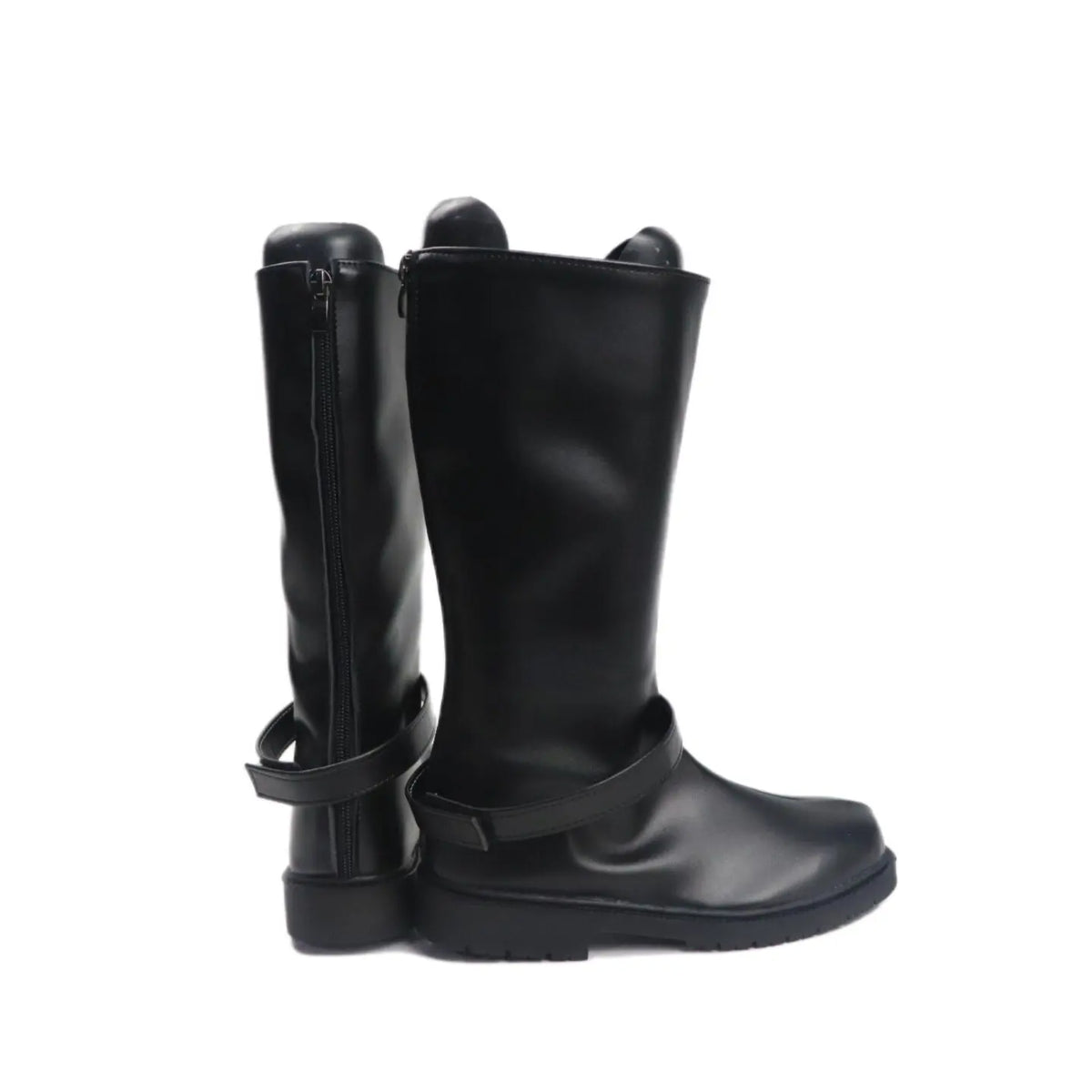 Frieren Ubel Cosplay Boots Black Shoes Custom Made Any Size