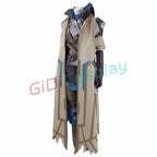 Overwatch Ana Cosplay Costume Custom Made Full Set
