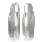 Final Fantasy VII FF7 Sephiroth Cosplay Wig Silver Grey Long Straight Hair