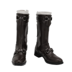 Final Fantasy 7 Remake Leslie Kyle Cosplay Boots Brown Shoes