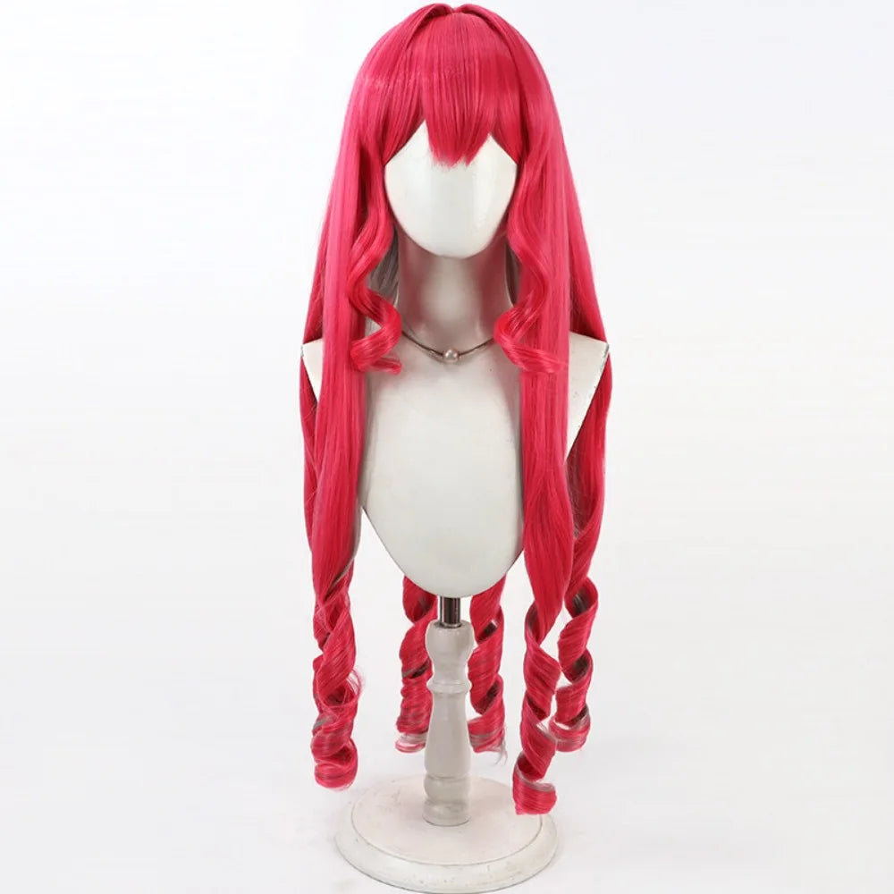 Fate Grand Order Baobhan Sith Cosplay Wig Fairy Knight Tristan Red Long Hair