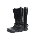 Frieren Ubel Cosplay Boots Black Shoes Custom Made Any Size
