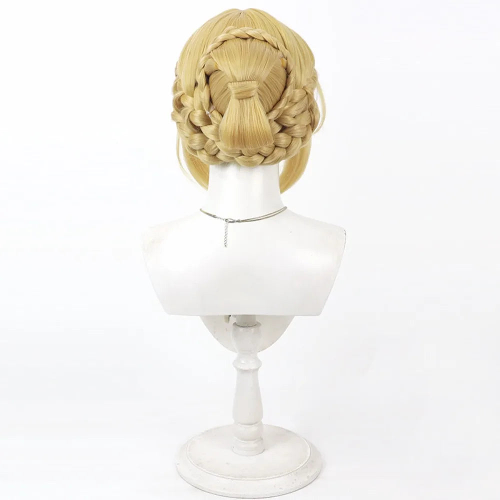 Zenless Zone Zero Evelyn Chevallier Cosplay Wig Realistic Hair