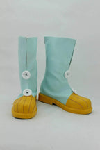The Seven Deadly Sins Fairy King Harlequin Cosplay Shoes Green Boots