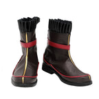 Final Fantasy14 Warrior of Light Monk Cosplay Boots Brown Boots