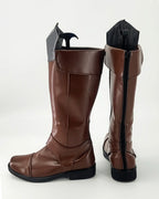 JUMP FORCE JoJo Dio Brando Cosplay Boots Brown Shoes Custom Made