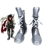 My Hero Academia Hero Killer Stain Chizome Akaguro Cosplay Boots Silver Shoes