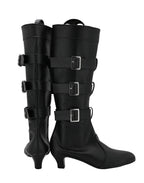 Fate Grand Order Jeanne d'Arc Alter Shinjuku Ver Cosplay Boots Black High Heel Shoes