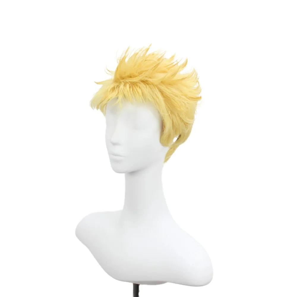 Persona 5 Ryuji Sakamoto Cosplay Wig Blonde Short Spiky Hair | MiDicosplay