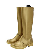 Sword Art Online Alice Zuberg Cosplay Shoes Golden Boots