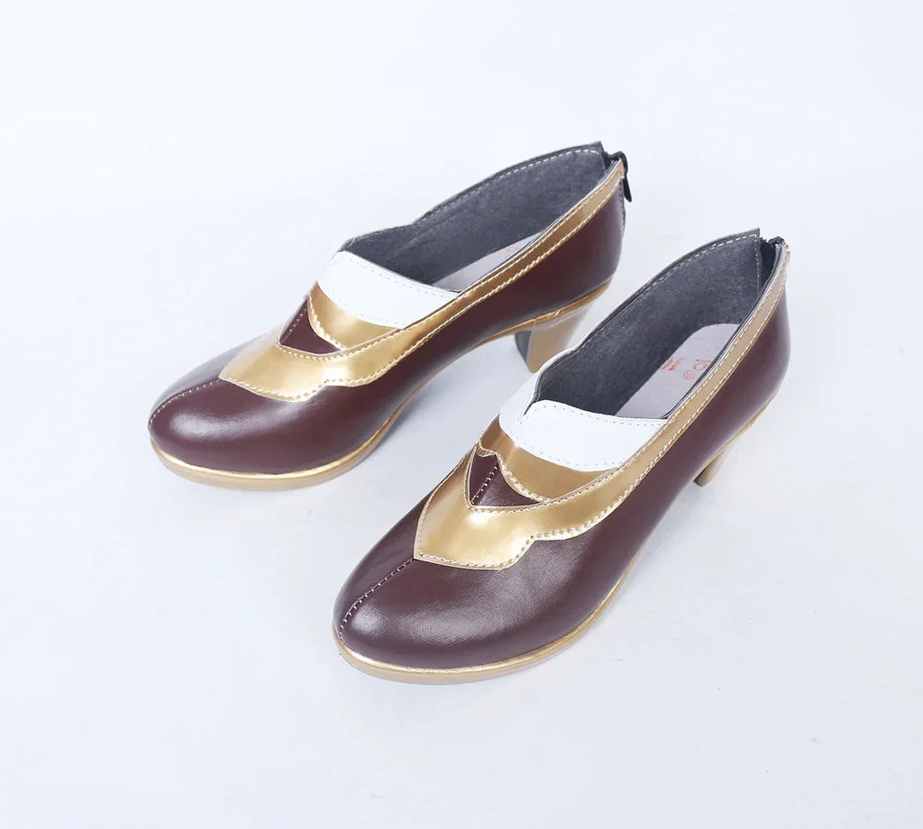 Fate Grand Order Leonardo da Vinci Cosplay Shoes Custom Made Boots