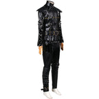 Edward Scissorhands Cosplay Costume Custom Made Full Set