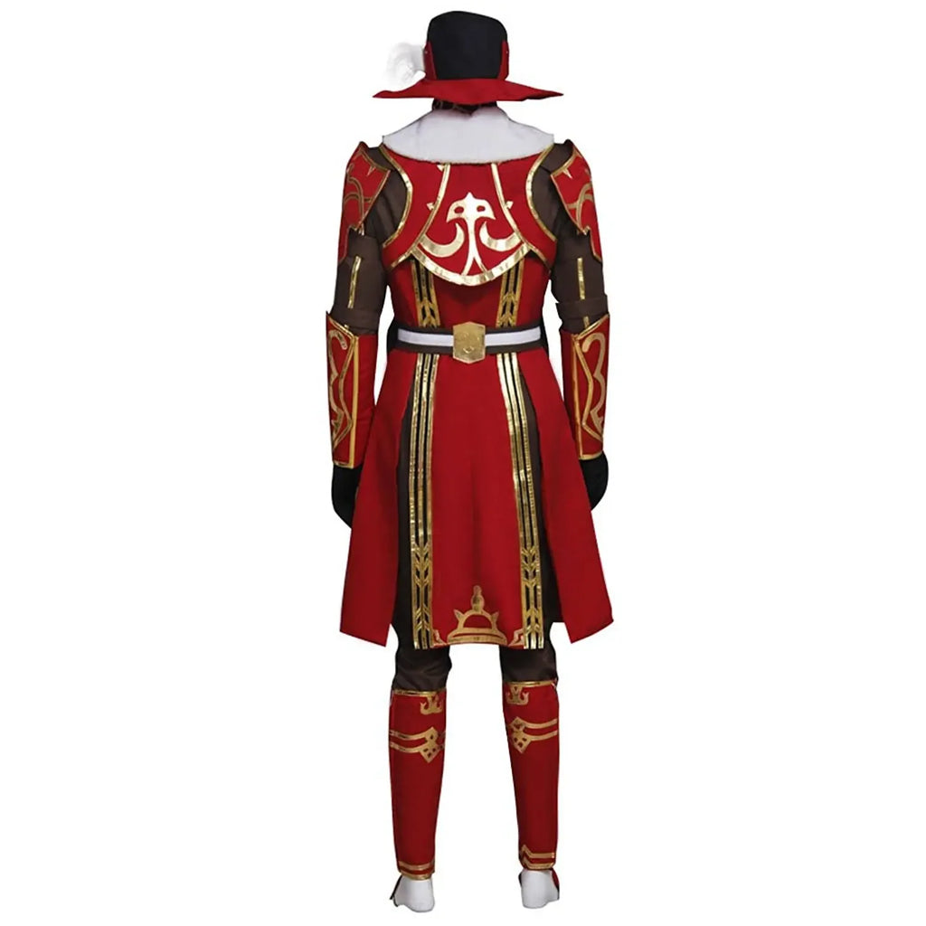 Red Mage Robe MiDicosplay Final Fantasy XI Red Mage Cosplay Costume Custom Made ...