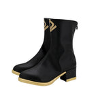 Arknights Mostima Cosplay Boots Black Shoes