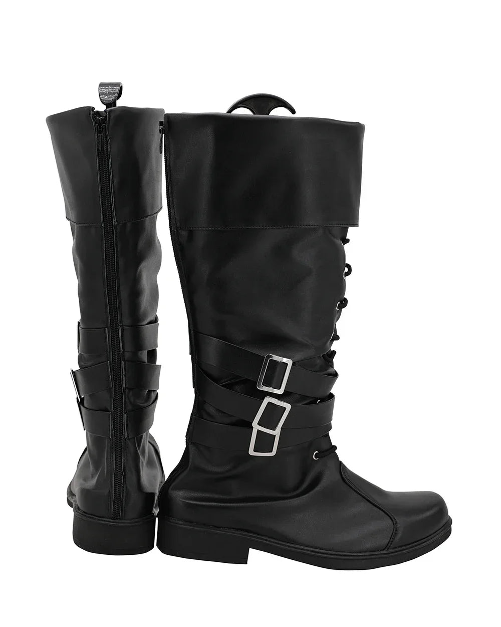 Gellert Grindelwald Cosplay Boots Black Shoes - Fantastic Beasts The Crimes of Grindelwald Shoes Custom Made