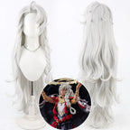 FGO Solomon Cosplay Wig Silver Long Straight Hair