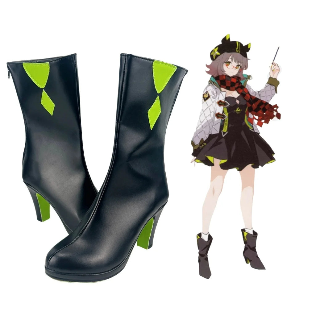 Chaussures de cosplay Arknights Deepcolor, bottes de jeu d'anime personnalisées pour convention 