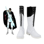 Chaussures de cosplay de Yhwach (Bleach) - Bottes blanches sur mesure, toutes tailles 