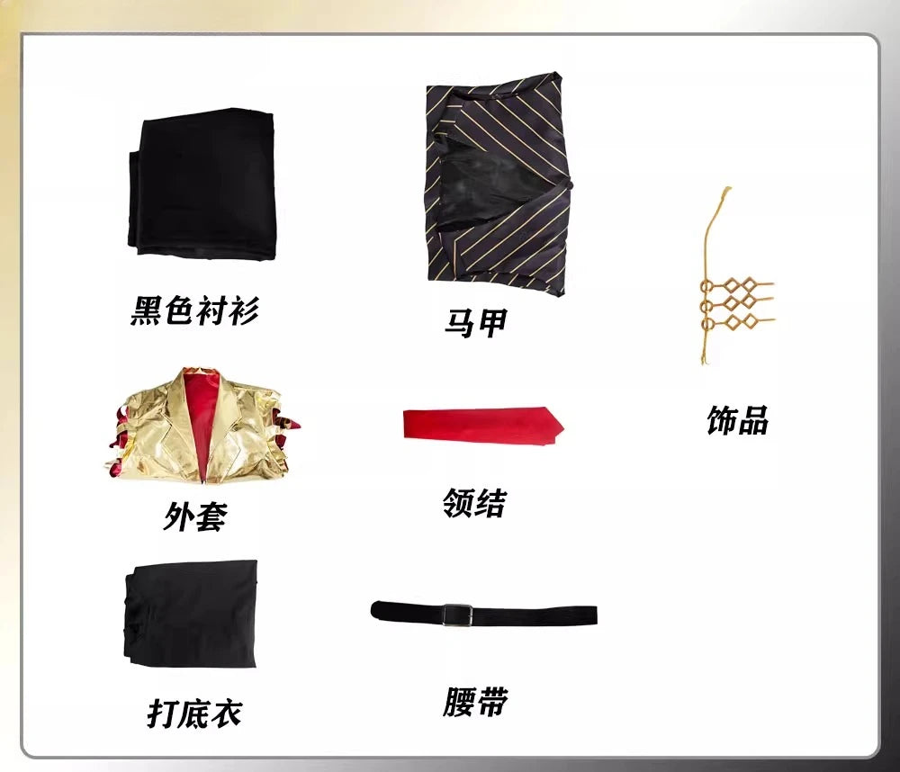 Costume complet de cosplay Faust de Limbus Company 