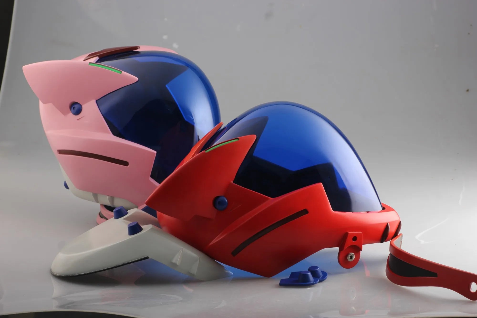 Neon Genesis Evangelion Asuka Mari Rei Ayanami Pilot Helmet Set - Cosplay Prop Mask | MiDicosplay