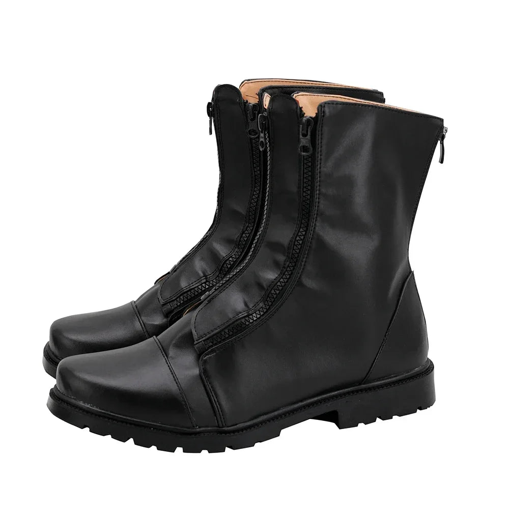 Final Fantasy Cloud Strife Cosplay Boots Black Shoes Any Size