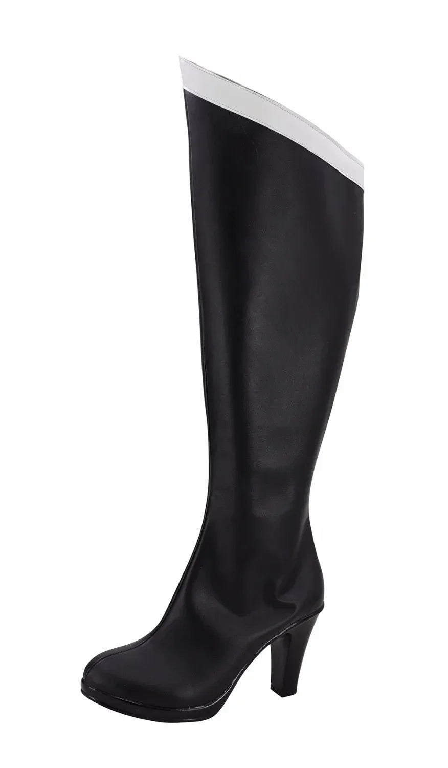 Sailor Moon Meiou Setsuna Cosplay Boots Black High Heel Shoes